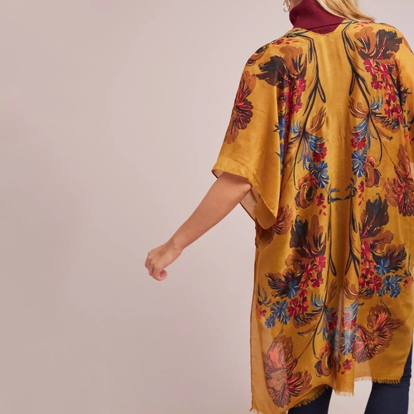 Anthropologie Stephie Floral Kimono - Picture 3 of 6